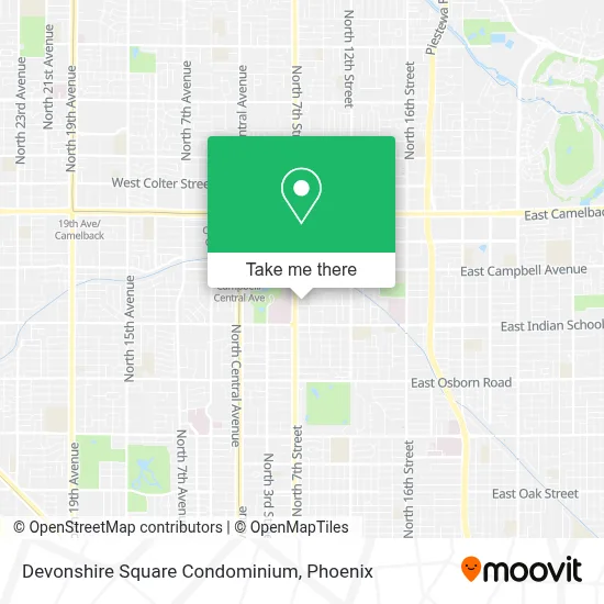 Devonshire Square Condominium map
