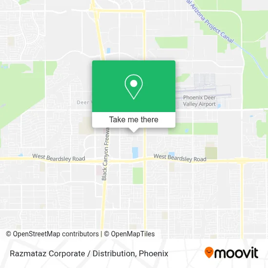 Razmataz Corporate / Distribution map
