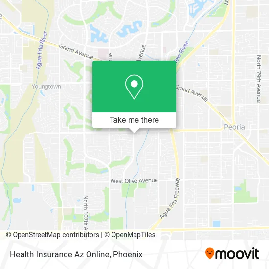 Health Insurance Az Online map