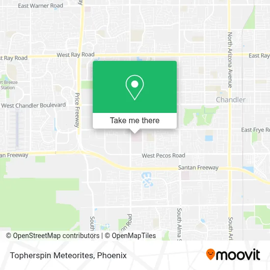 Topherspin Meteorites map