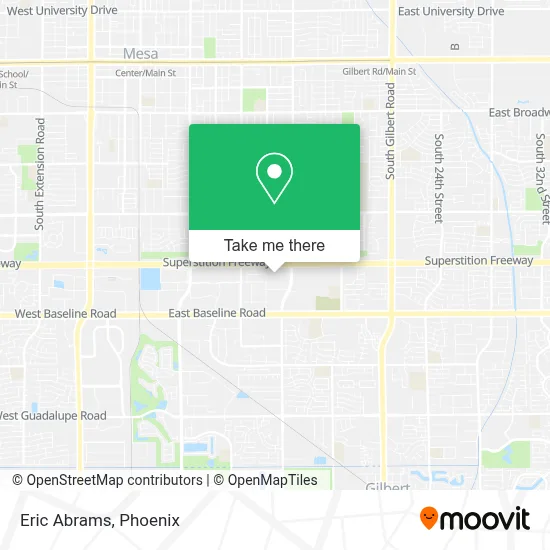 Eric Abrams map