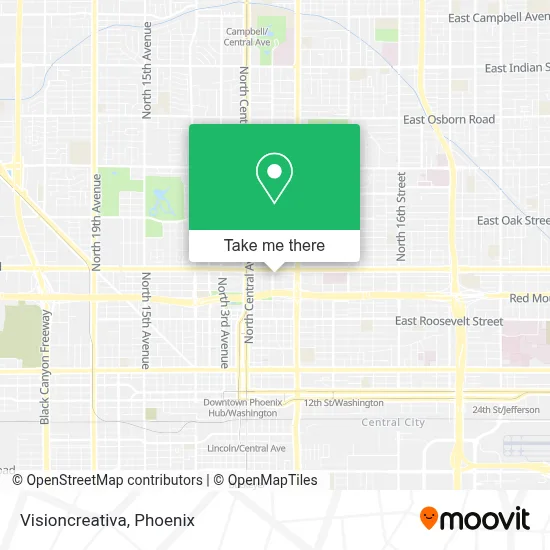 Visioncreativa map