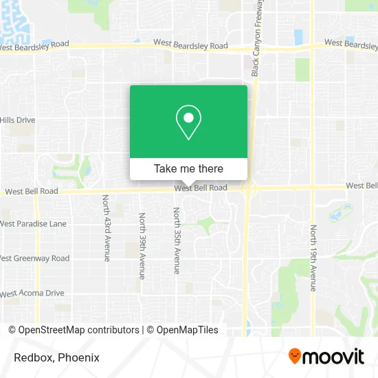 Redbox map