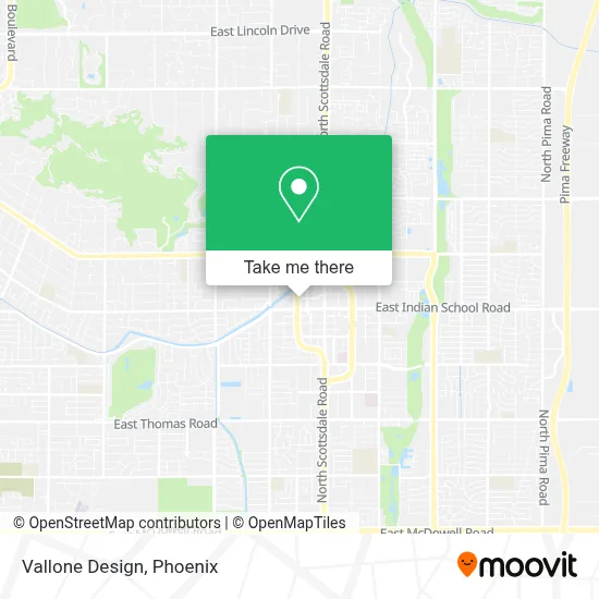 Vallone Design map