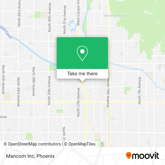 Mancom Inc map