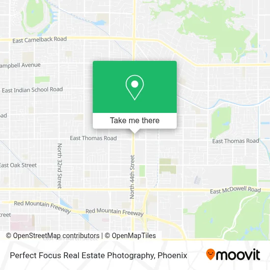 Perfect Focus Real Estate Photography map