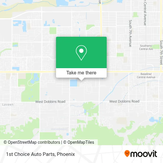 1st Choice Auto Parts map
