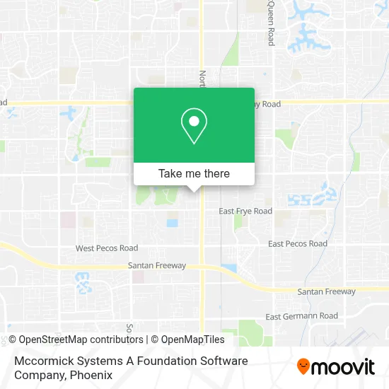 Mccormick Systems A Foundation Software Company map