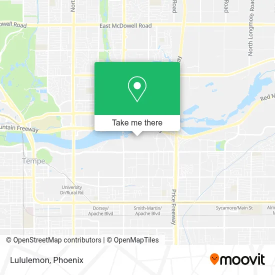 Lululemon map