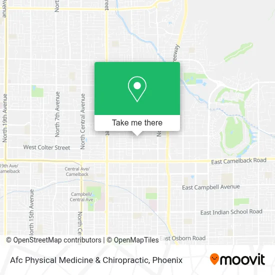 Afc Physical Medicine & Chiropractic map