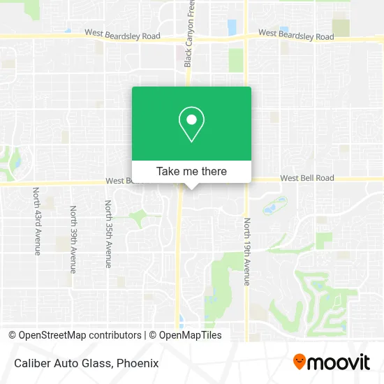 Caliber Auto Glass map
