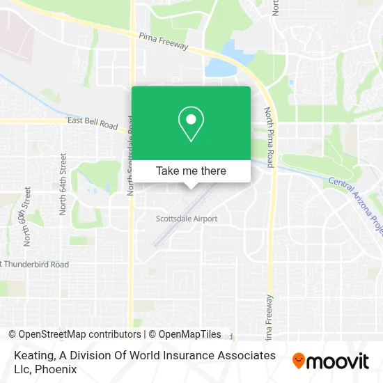 Keating, A Division Of World Insurance Associates Llc map
