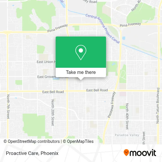Proactive Care map