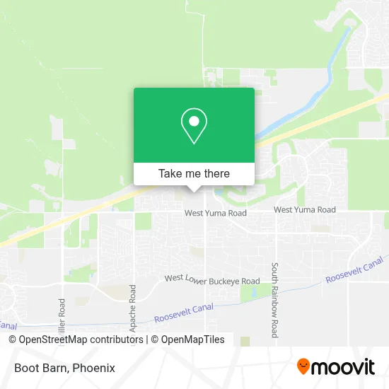 Boot Barn map