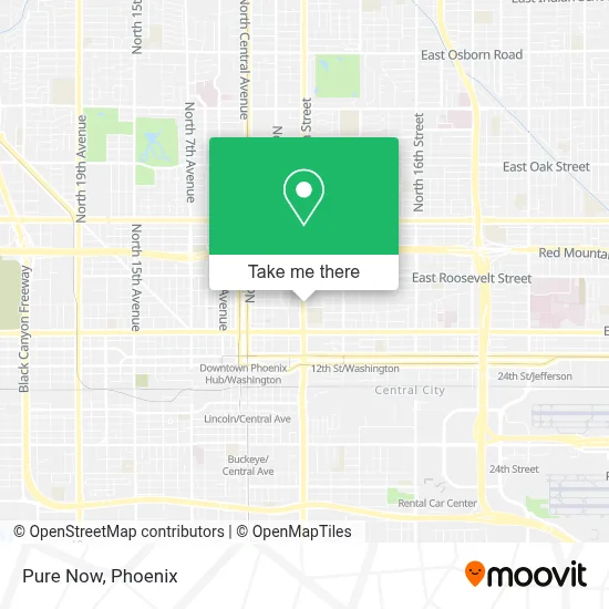 Pure Now map
