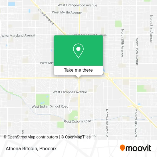 Athena Bitcoin map