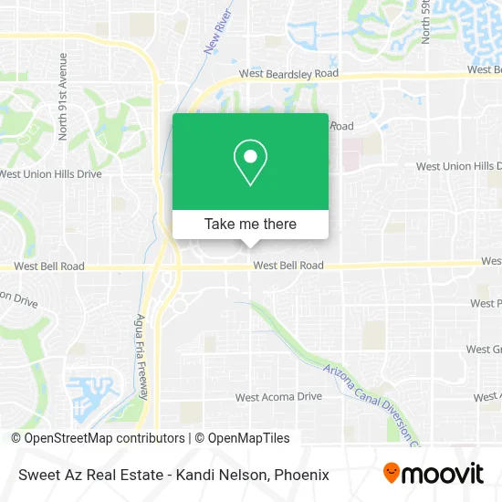 Sweet Az Real Estate - Kandi Nelson map
