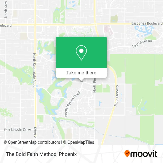 The Bold Faith Method map