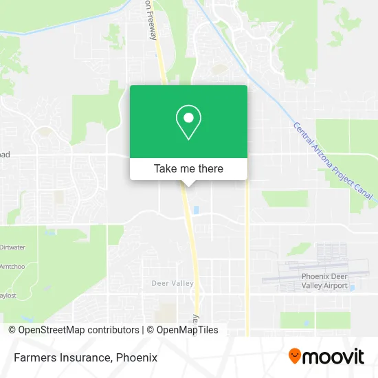 Farmers Insurance map