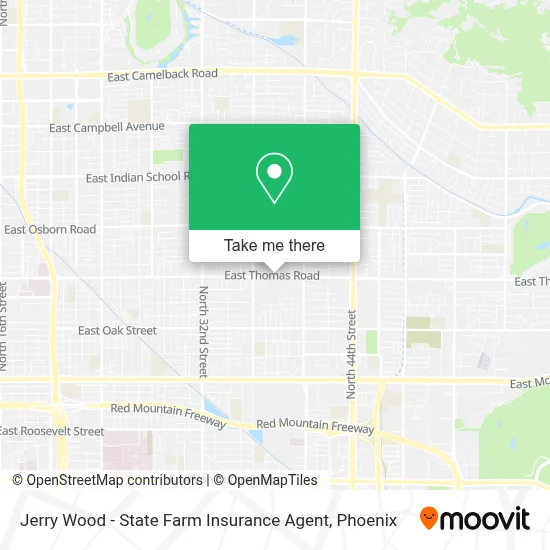 Jerry Wood - State Farm Insurance Agent map