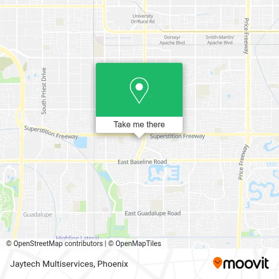 Jaytech Multiservices map