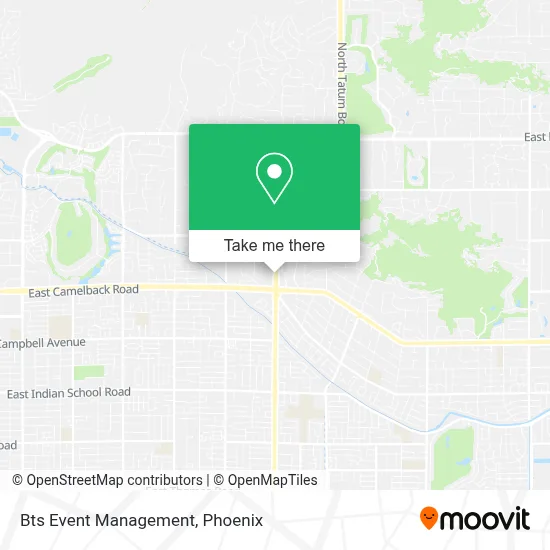Bts Event Management map