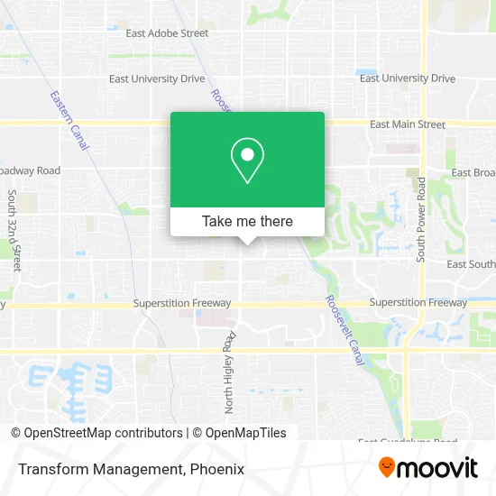 Transform Management map