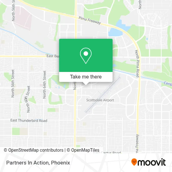 Partners In Action map