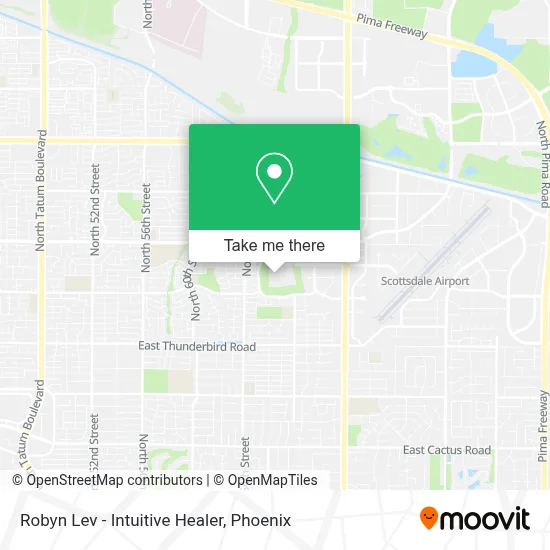 Robyn Lev - Intuitive Healer map