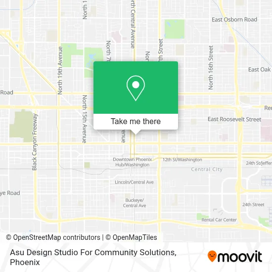 Asu Design Studio For Community Solutions map