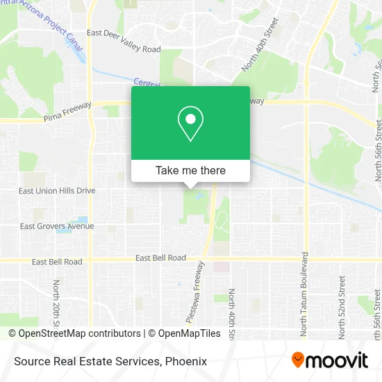 Source Real Estate Services map