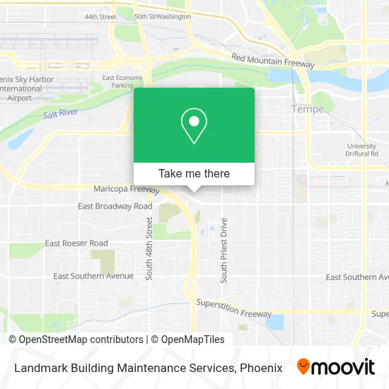 Landmark Building Maintenance Services map