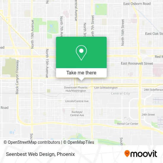 Seenbest Web Design map