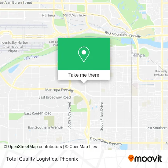 Total Quality Logistics map