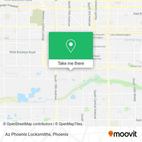 Az Phoenix Locksmiths map