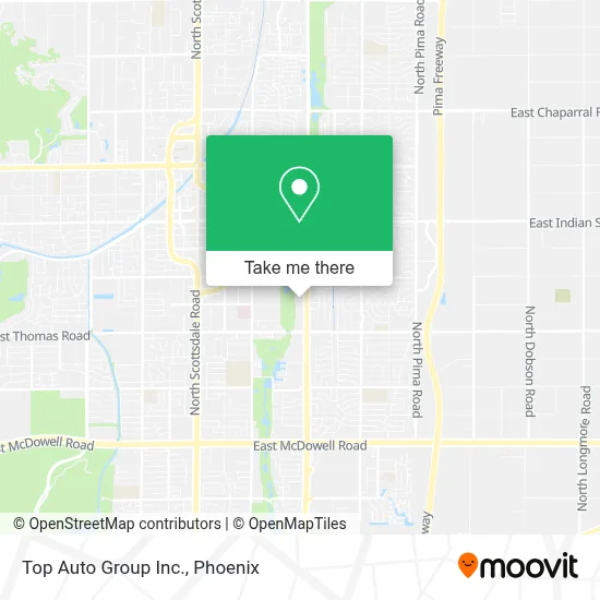 Top Auto Group Inc. map