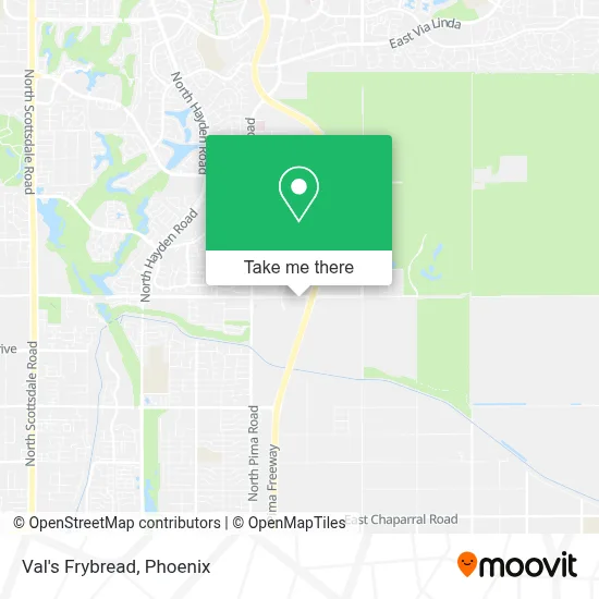 Val's Frybread map