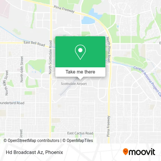 Hd Broadcast Az map
