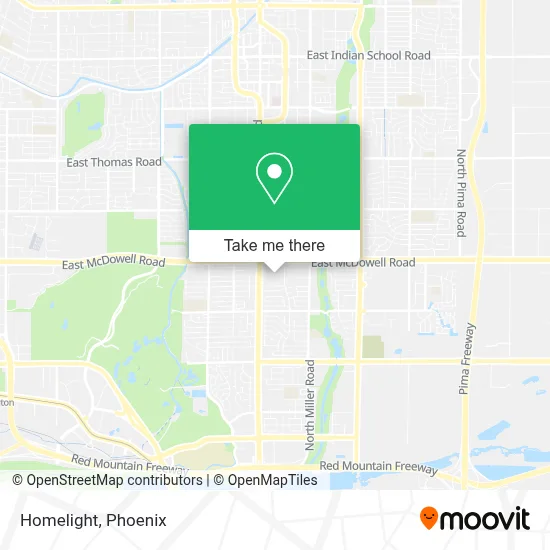 Homelight map
