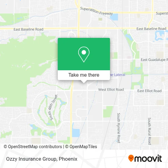 Ozzy Insurance Group map