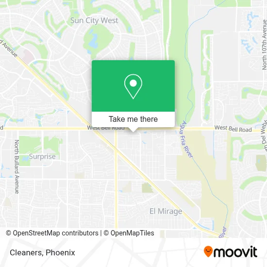 Cleaners map