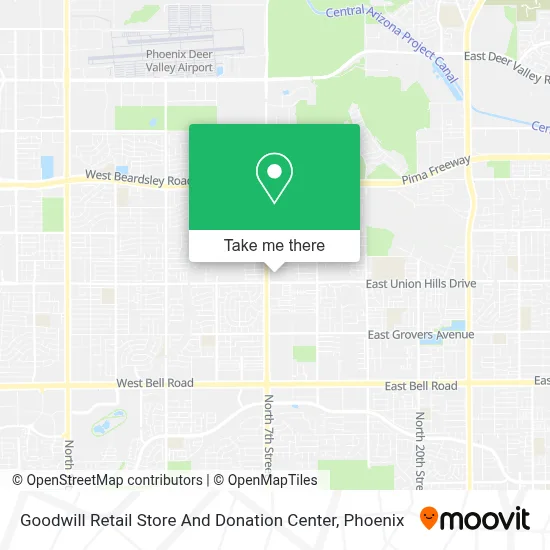 Goodwill Retail Store And Donation Center map