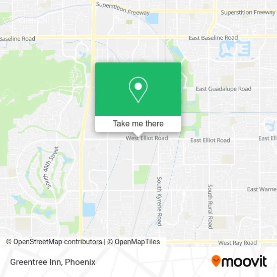 Greentree Inn map