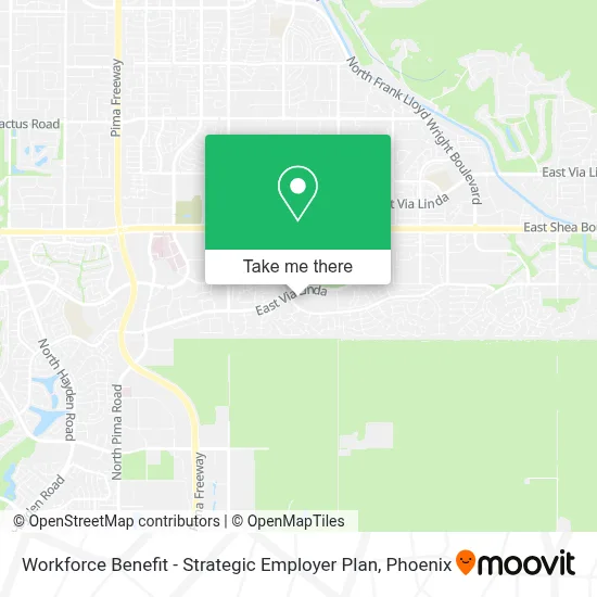 Workforce Benefit - Strategic Employer Plan map