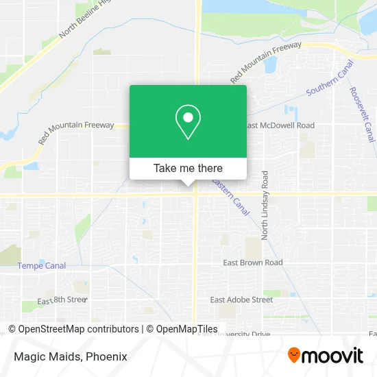 Magic Maids map