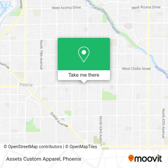 Assets Custom Apparel map