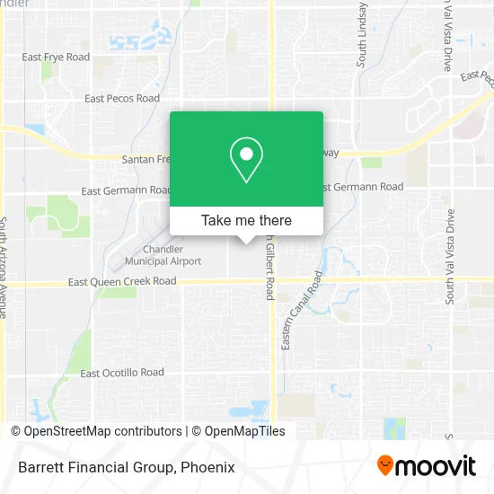 Barrett Financial Group map