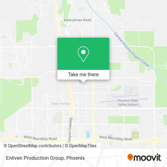 Enliven Production Group map