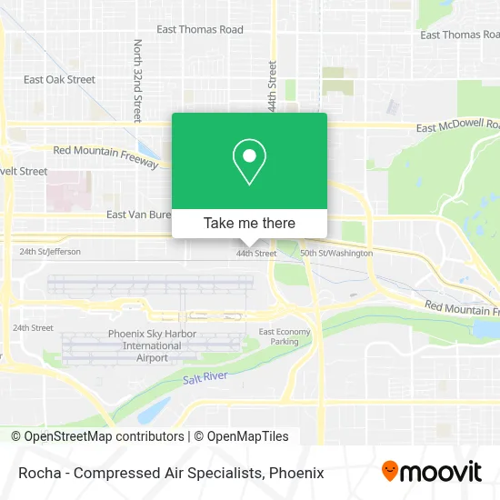 Rocha - Compressed Air Specialists map