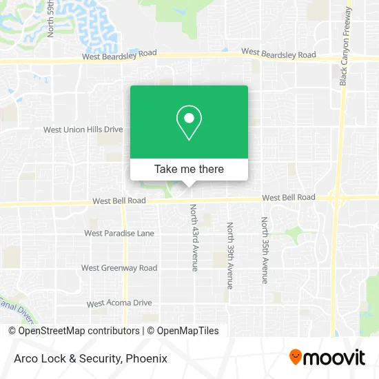 Arco Lock & Security map